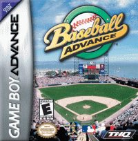 Baseball E-Reader GameBoy Advance US box art